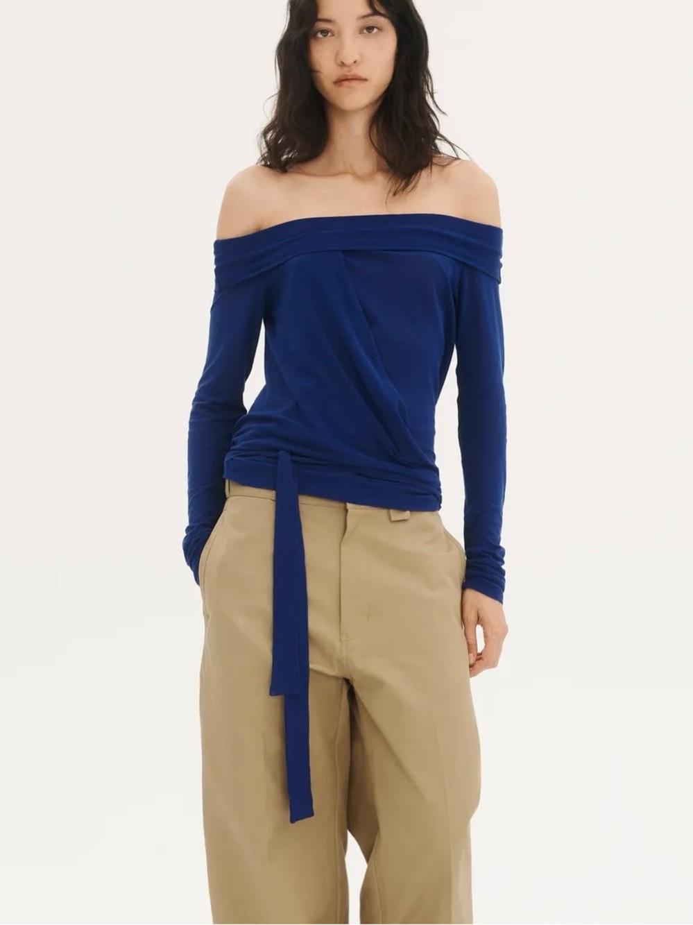 NWT ZARA JRSY CRSSD 16